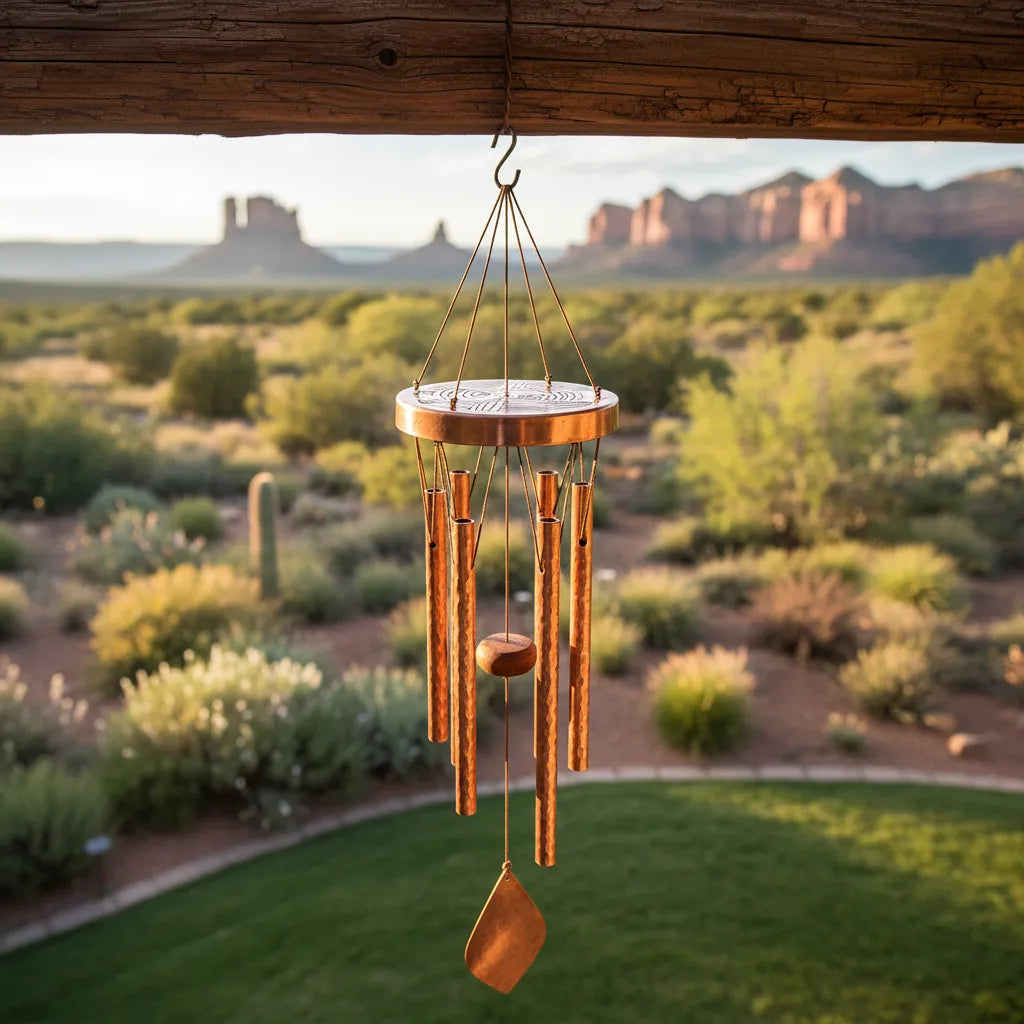 Ravenna Wind Chime - Elegant Metal Design, Soothing Melodies 3