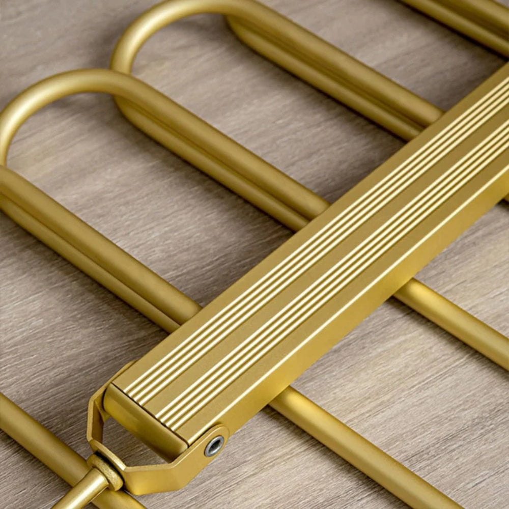 Regal Pant Hanger - Space-Saving Aluminium Alloy, 360° Rotating Design 5