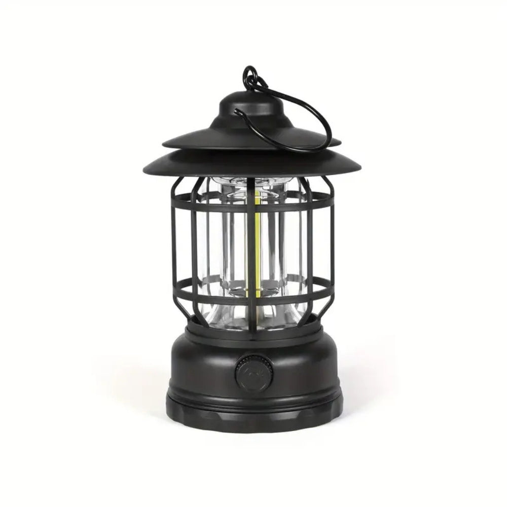 Retro Glow Camping Lantern - ABS, Dimmable Outdoor Lighting 0