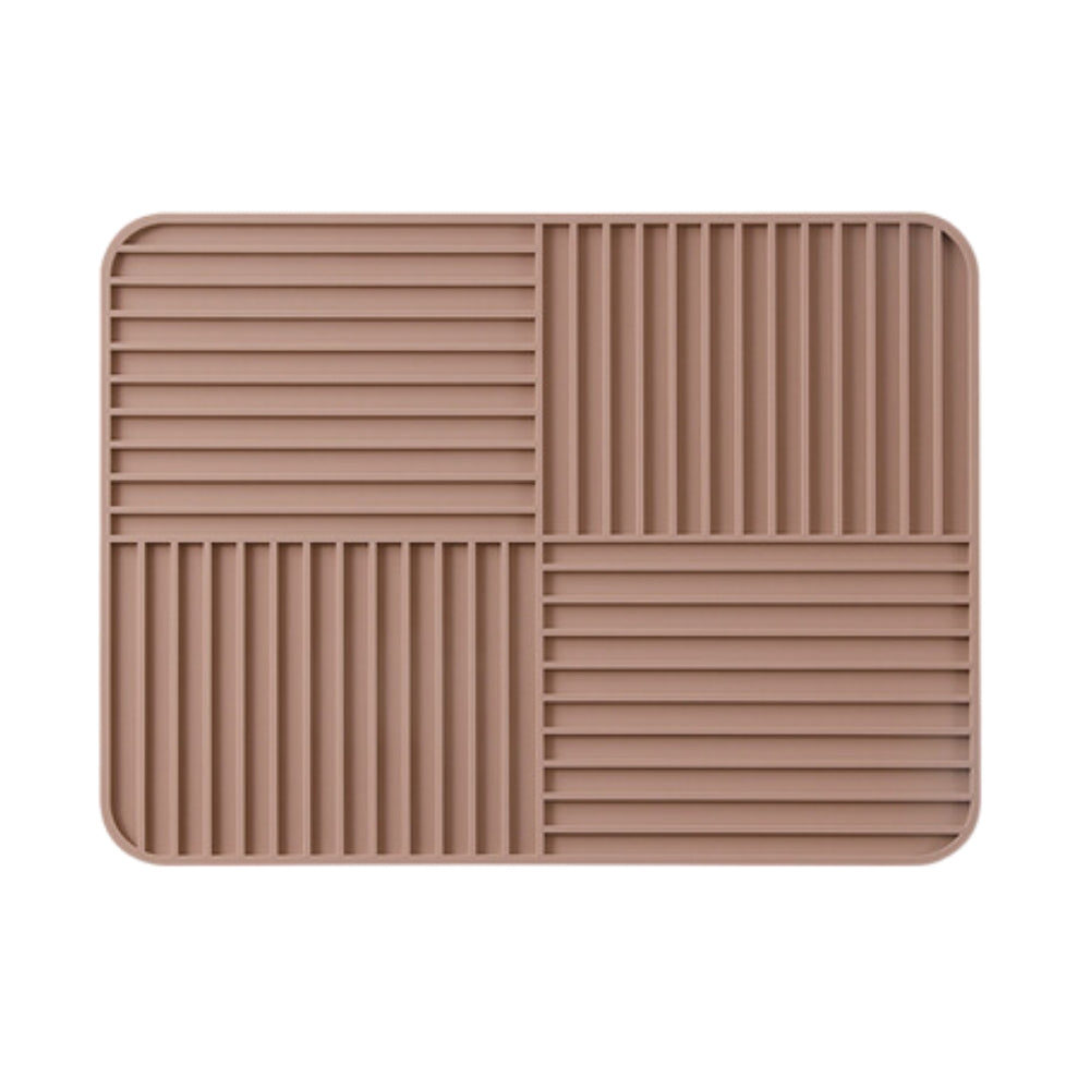 Rivaro Dish Drying Mat - Silicone, Foldable Heat-Resistant 5