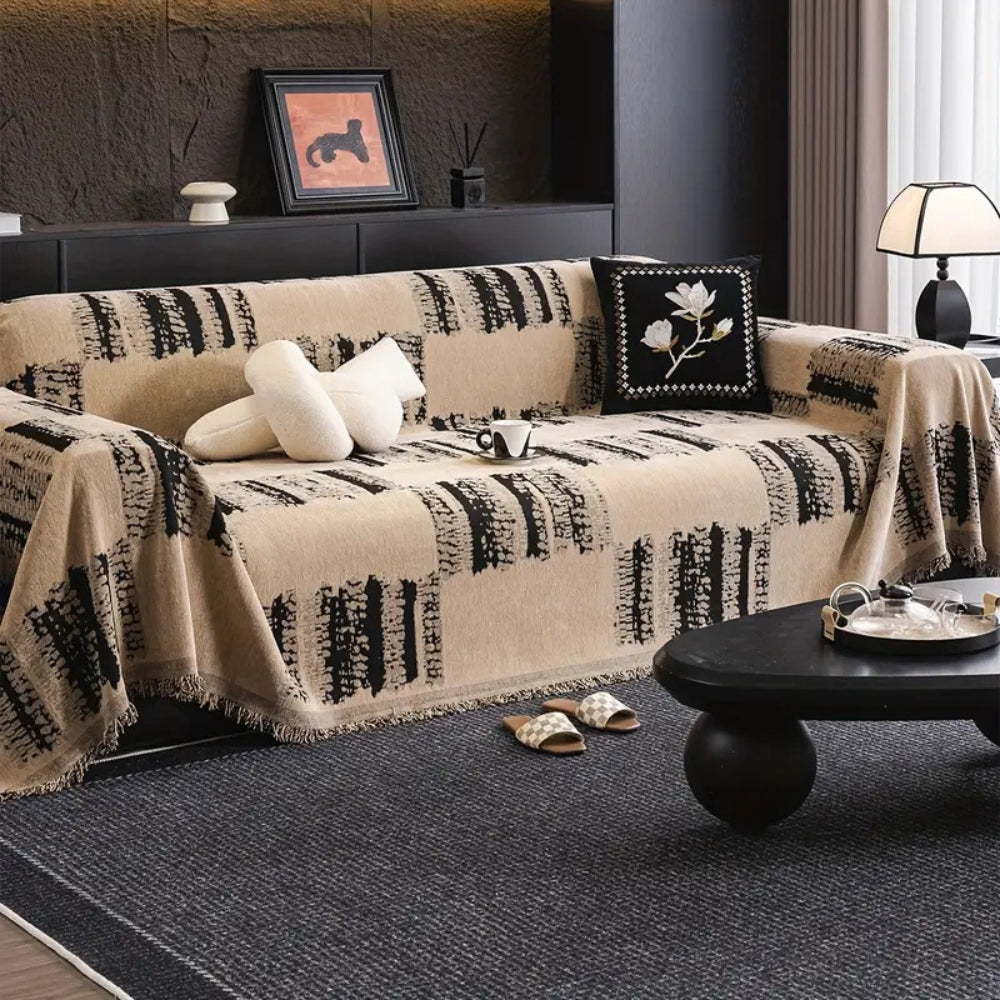 Rustik Sofa Cover - Chenille, Non-Slip Minimalist Design 1