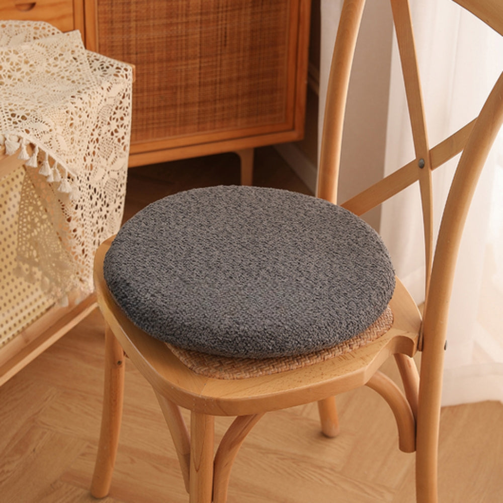Sable Dining Chair Cushions - Plush Velvet, Rabbit Ear Design 0
