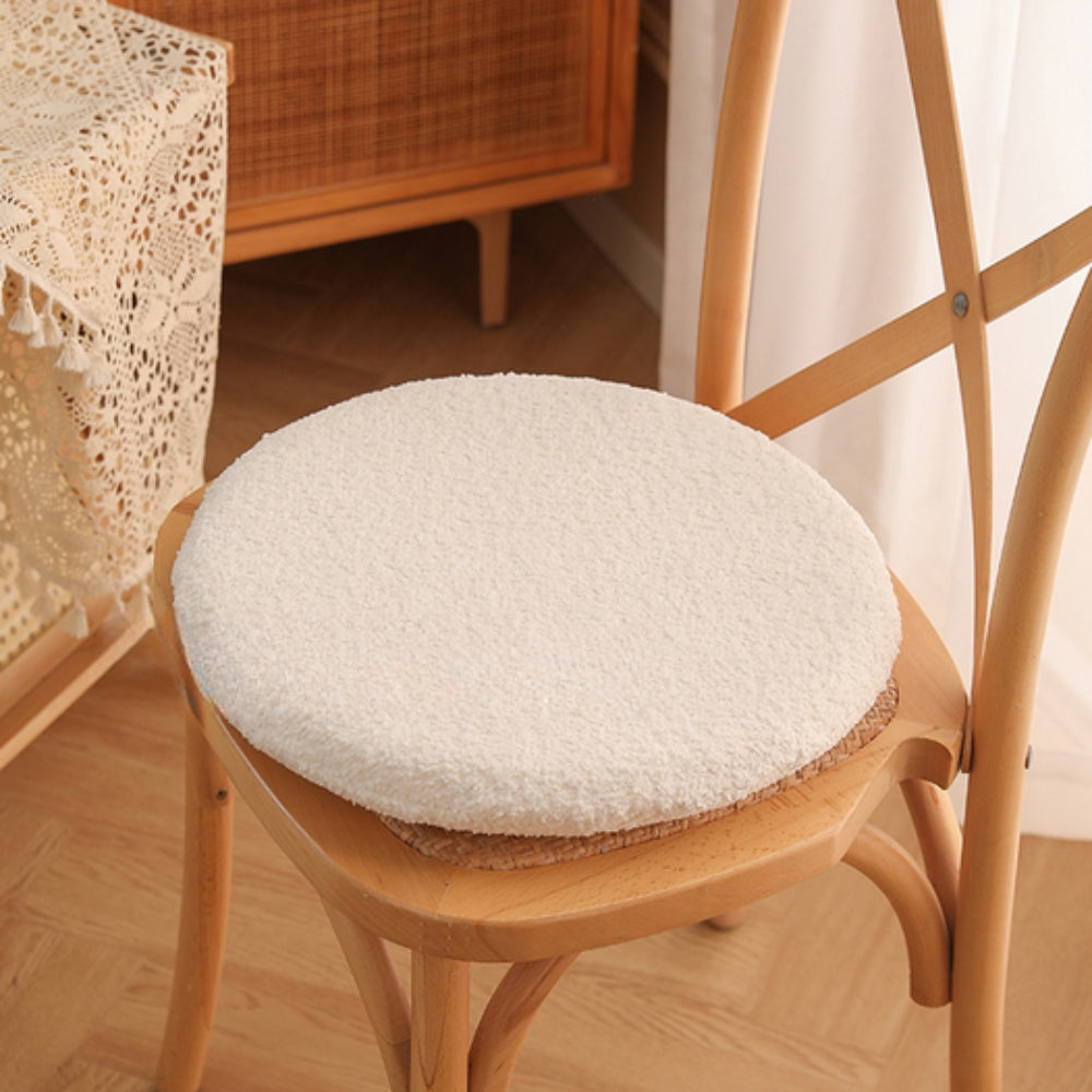 Sable Dining Chair Cushions - Plush Velvet, Rabbit Ear Design 3