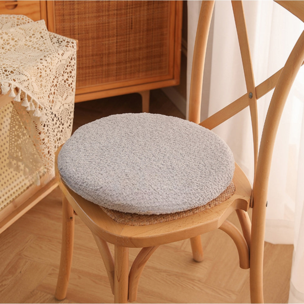 Sable Dining Chair Cushions - Plush Velvet, Rabbit Ear Design 4