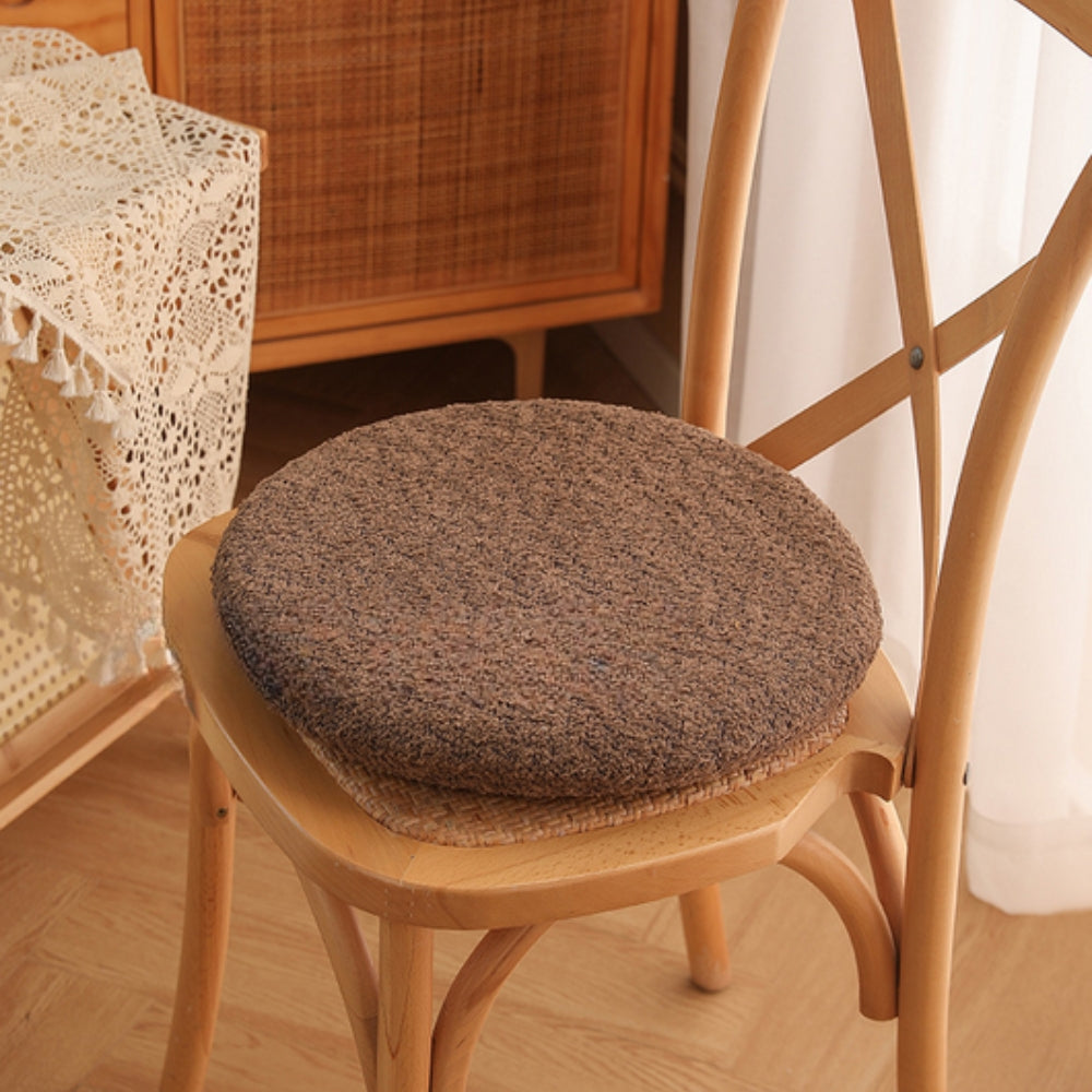Sable Dining Chair Cushions - Plush Velvet, Rabbit Ear Design 5