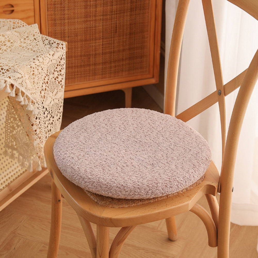 Sable Dining Chair Cushions - Plush Velvet, Rabbit Ear Design 6