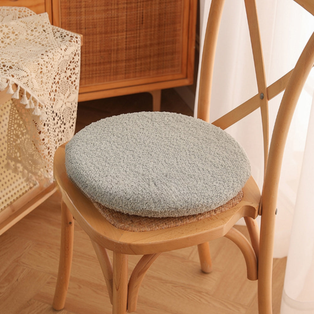 Sable Dining Chair Cushions - Plush Velvet, Rabbit Ear Design 7