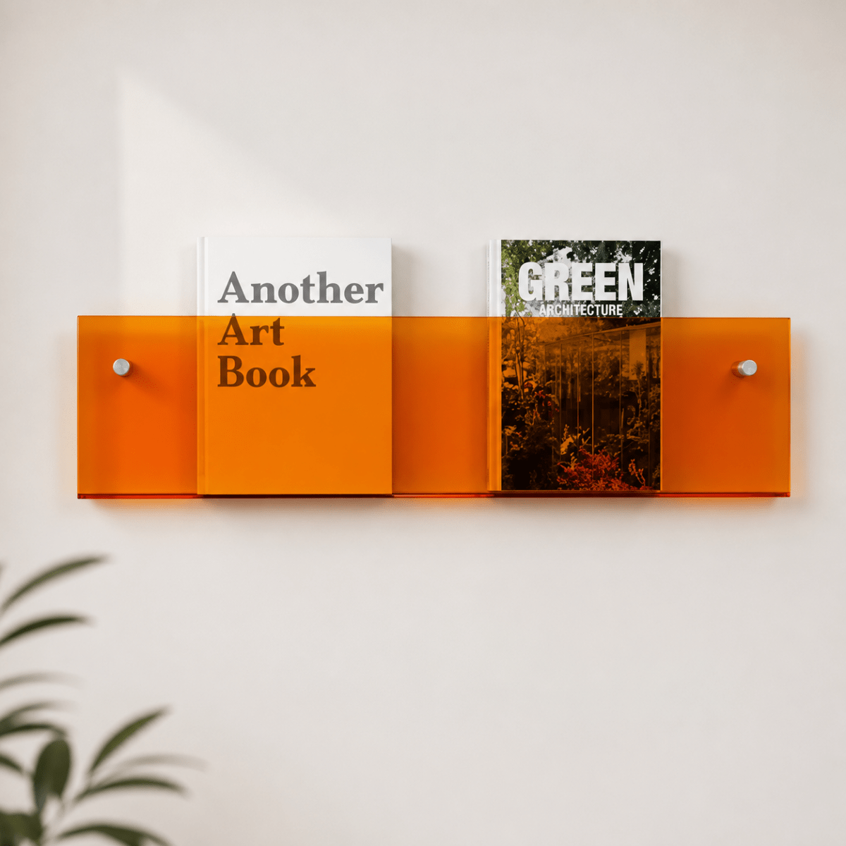Sable Wall Magazine Holder - Elegant Minimalist Design, Space-Saving Storage 0
