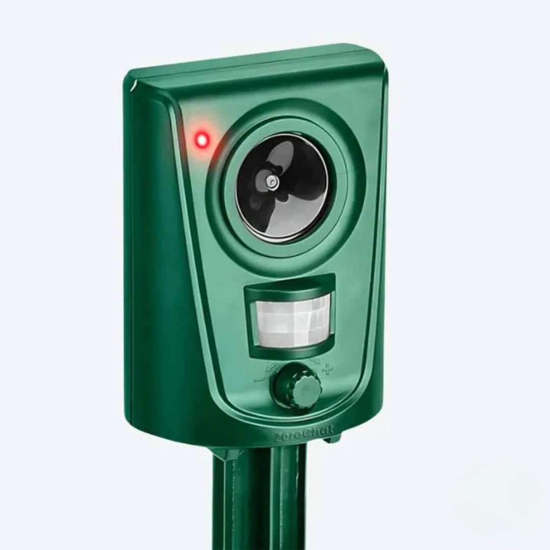 Sentry Ultrasonic Cat Repellent - Outdoor Waterproof, Motion Activated 0