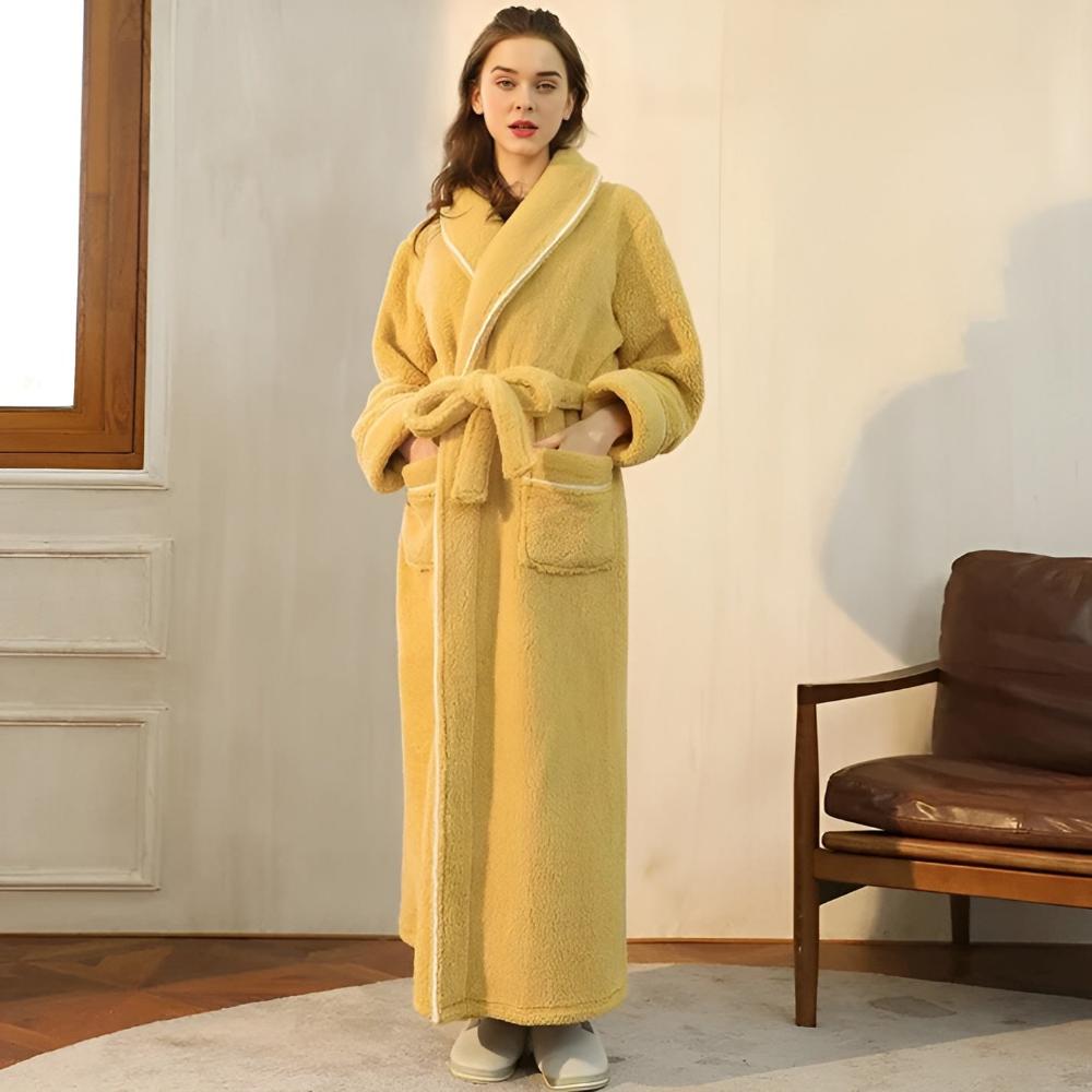 Sierra Bathrobe - Coral Fleece, Unisex Comfort 0