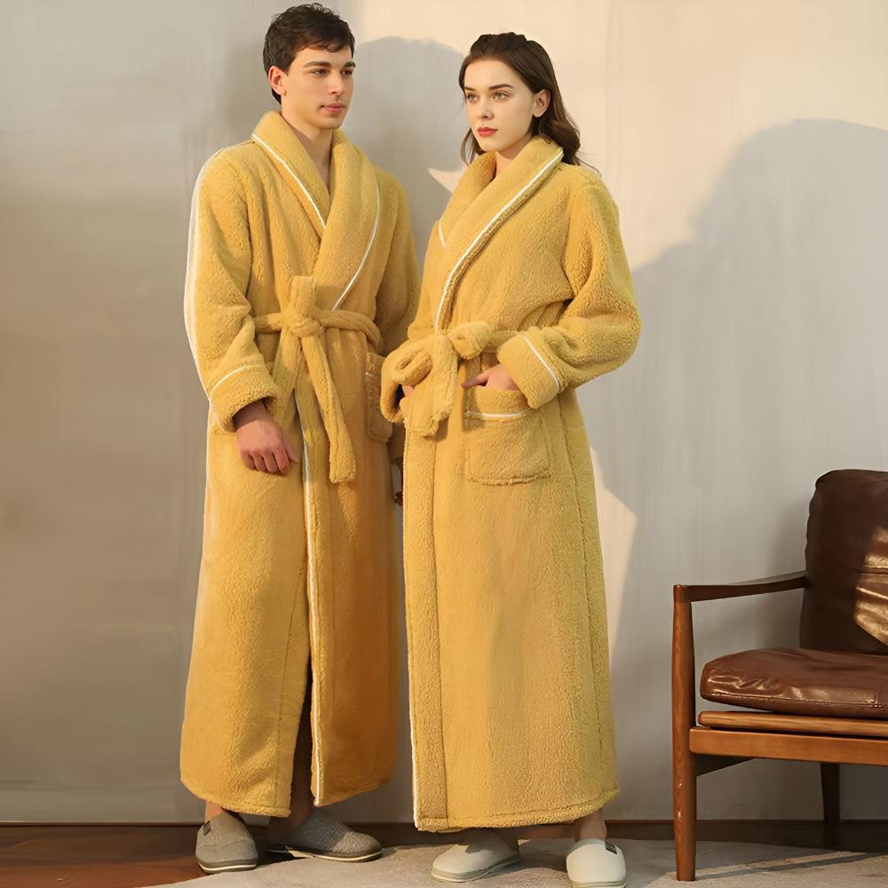 Sierra Bathrobe - Coral Fleece, Unisex Comfort 1
