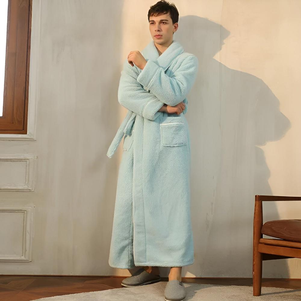 Sierra Bathrobe - Coral Fleece, Unisex Comfort 10