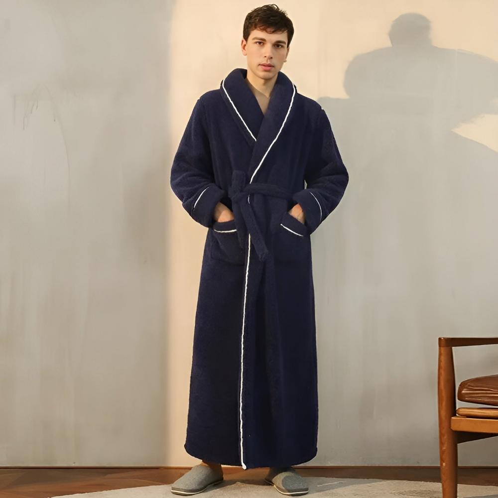 Sierra Bathrobe - Coral Fleece, Unisex Comfort 5