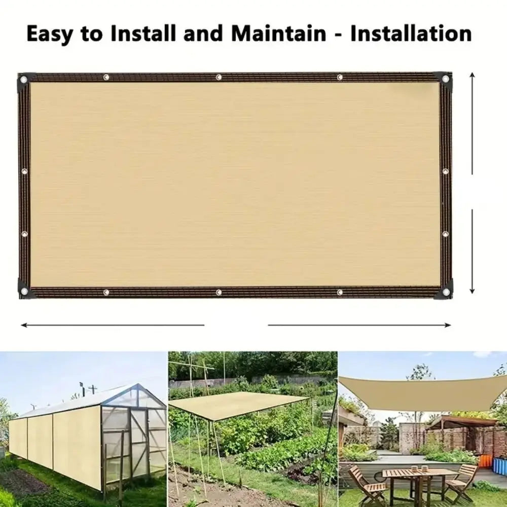 Sierra Shade Cloth - 90% UV Protection HDPE for Greenhouses and Gardens 5