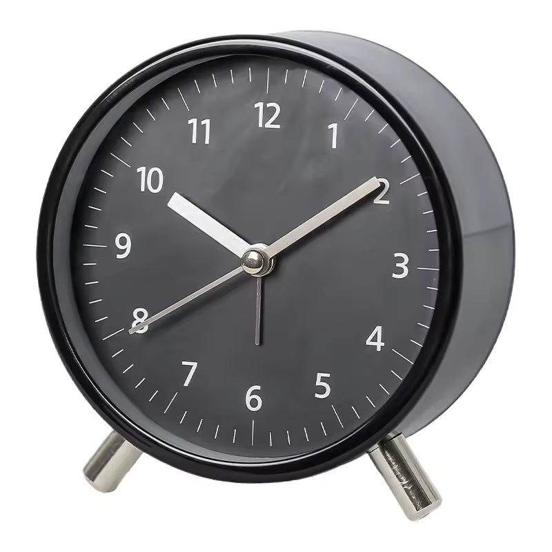 Silva Table Clock - Silent Scandinavian Design, Compact Desk Clock 2
