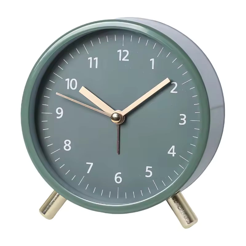 Silva Table Clock - Silent Scandinavian Design, Compact Desk Clock 3