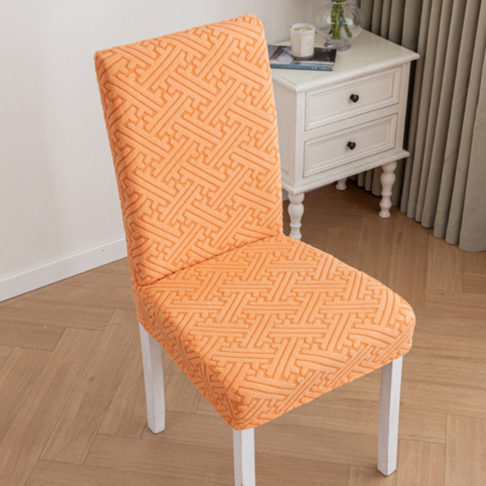 LatticeEase – Stretchable Lattice Dining Chair Cover