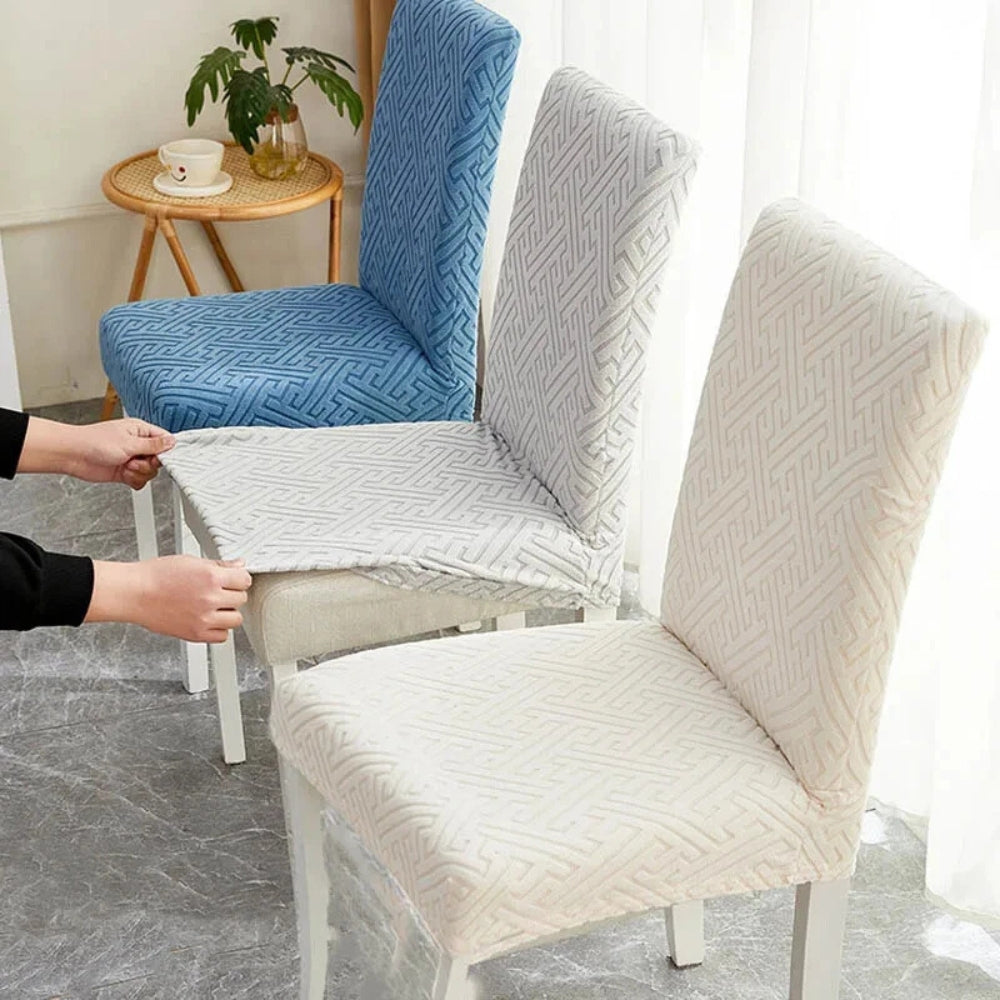 LatticeEase – Stretchable Lattice Dining Chair Cover