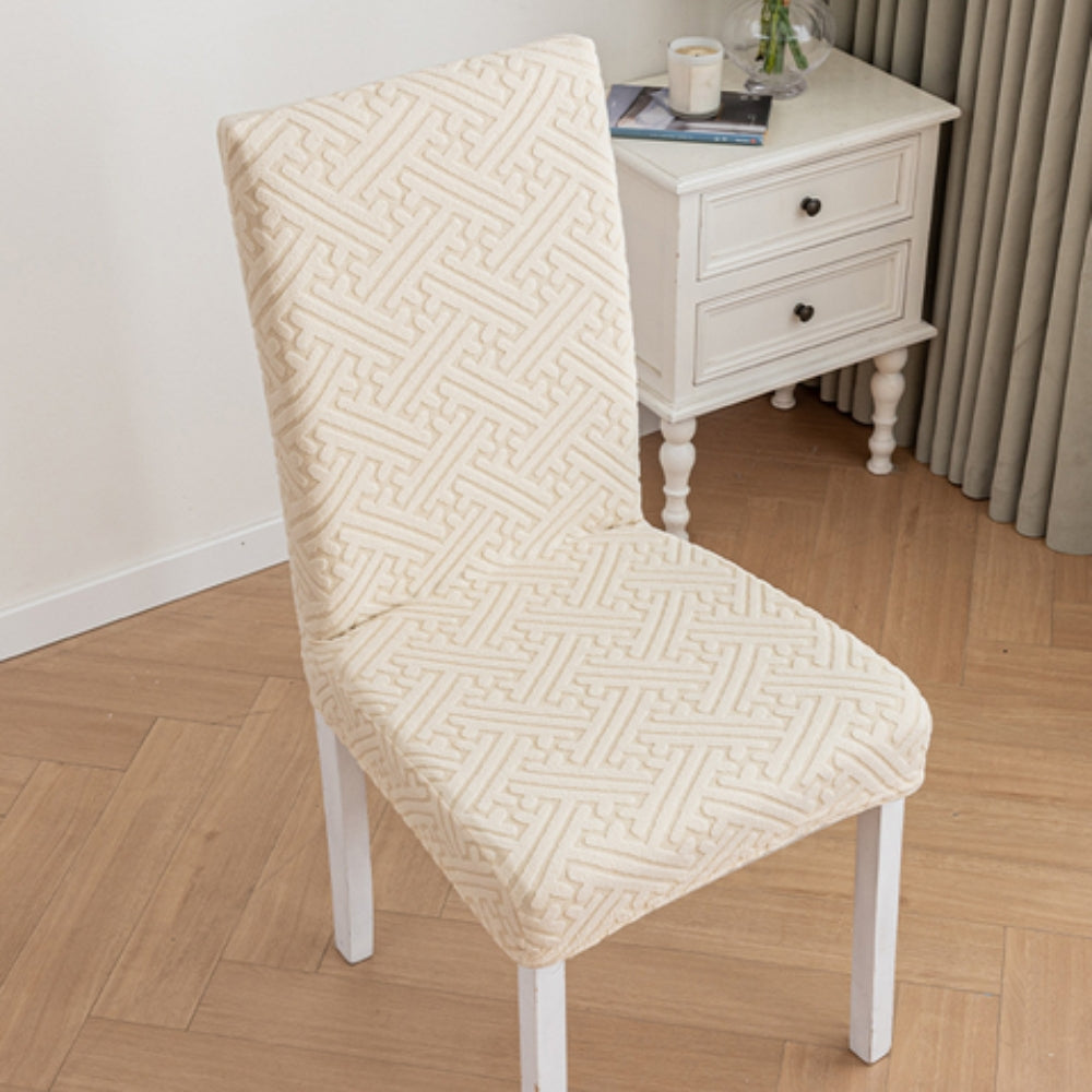 LatticeEase – Stretchable Lattice Dining Chair Cover