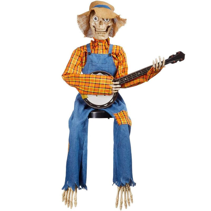 SkullGroove Halloween Decoration - Motion Activated Skeletons for Indoor Use 5