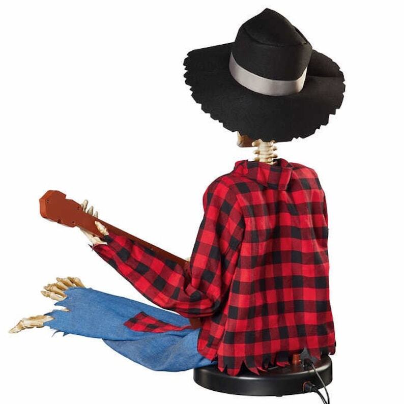 SkullGroove Halloween Decoration - Motion Activated Skeletons for Indoor Use 7
