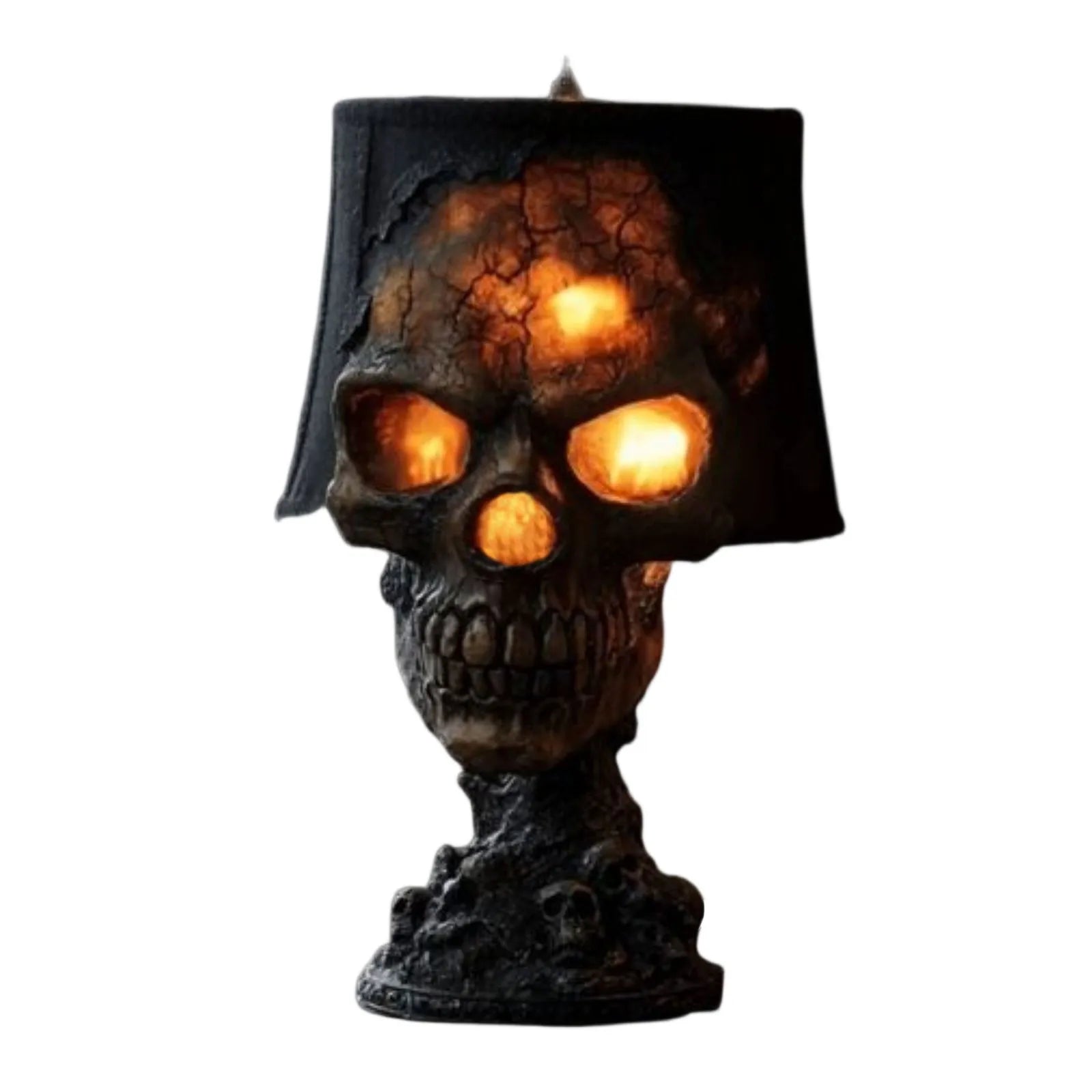 Skylark Gothic Table Lamp - Resin Skull, LED Ambient Light for Living Room 5