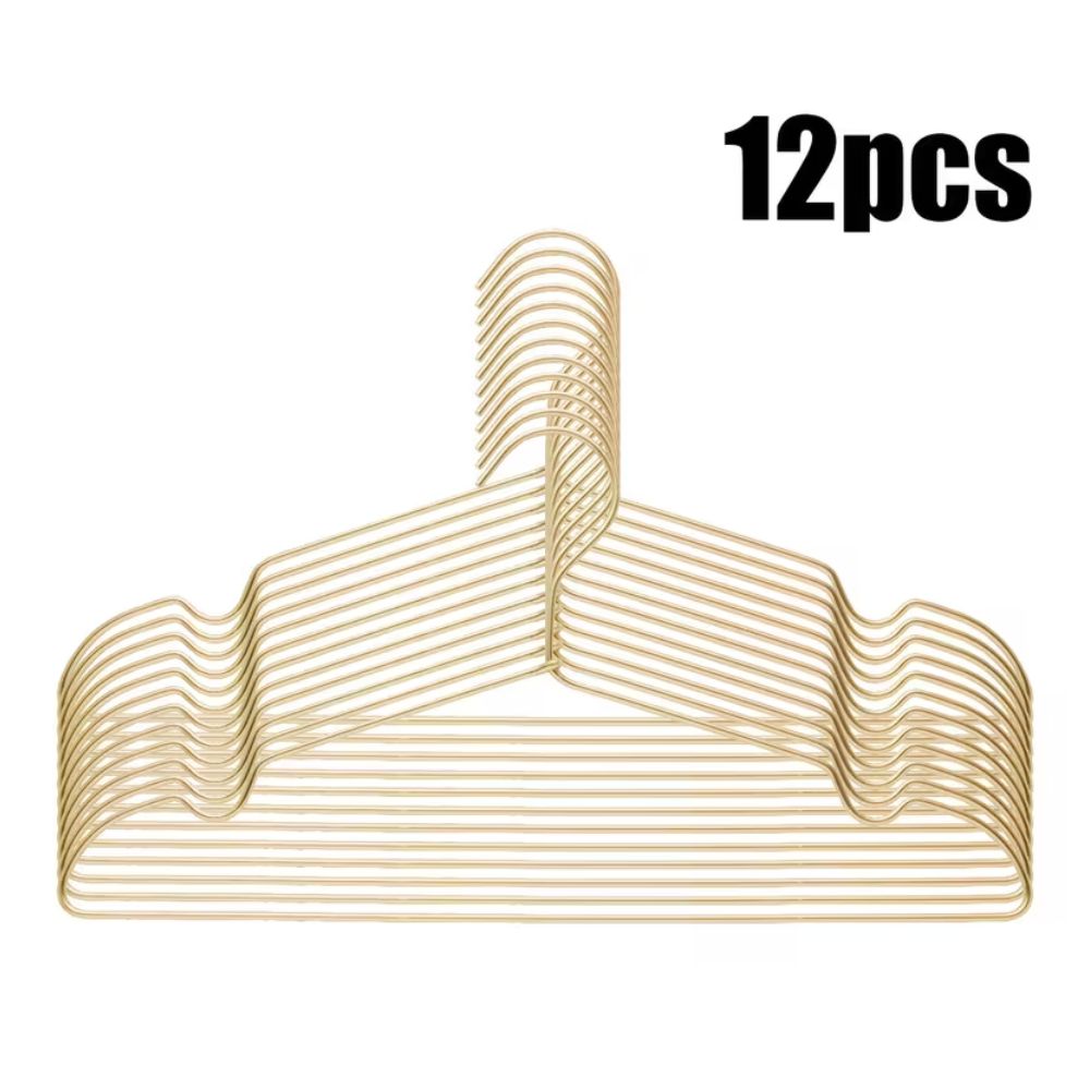 SleekLine Clothes Hangers - Durable Aluminum, Space Saving 12-Piece Set 4