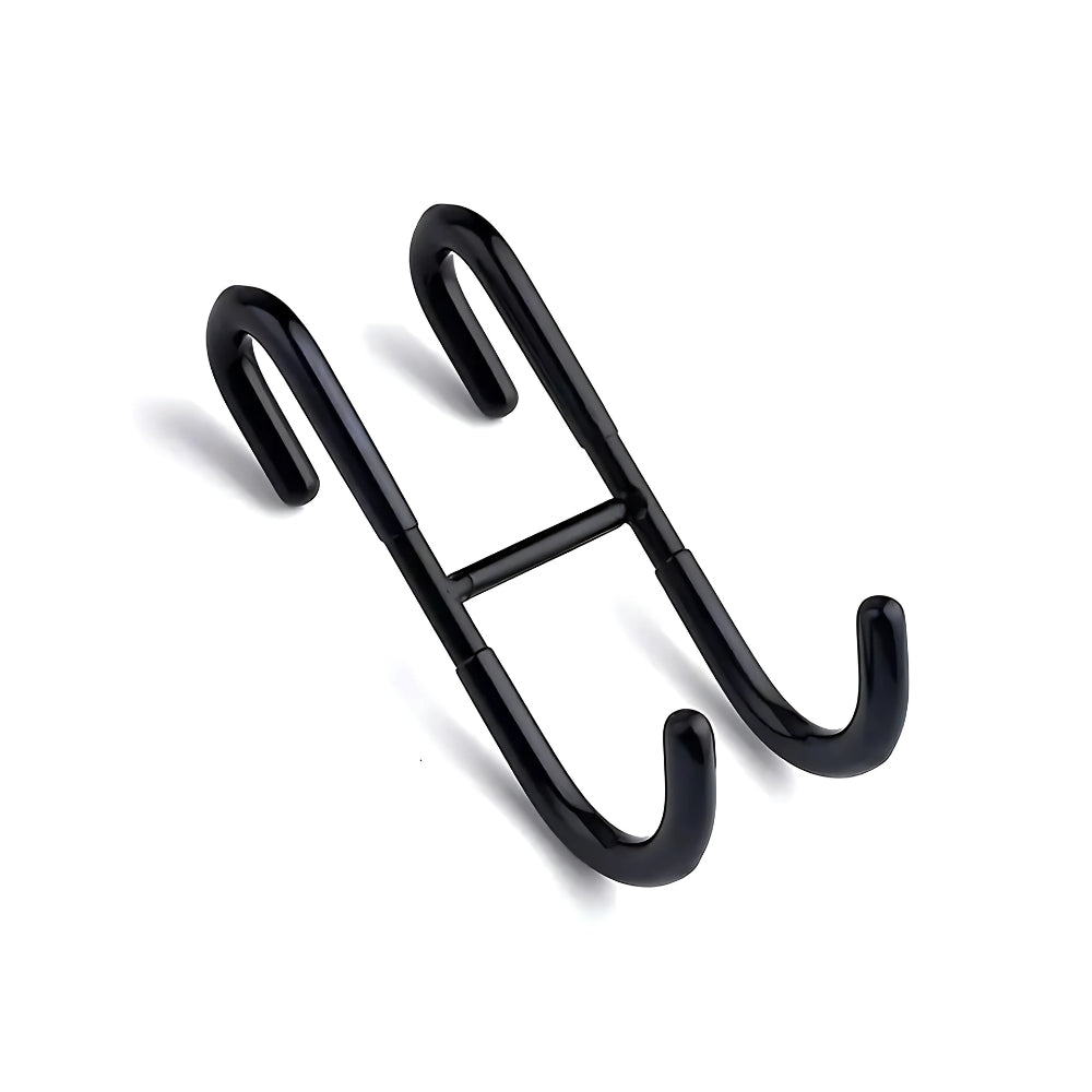Sleek S-Hook - Stainless Steel, Drill-Free Design 0