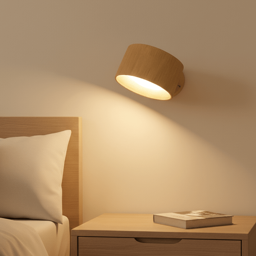 Sola Wall Sconce Light - Wireless ABS, Remote Control 1