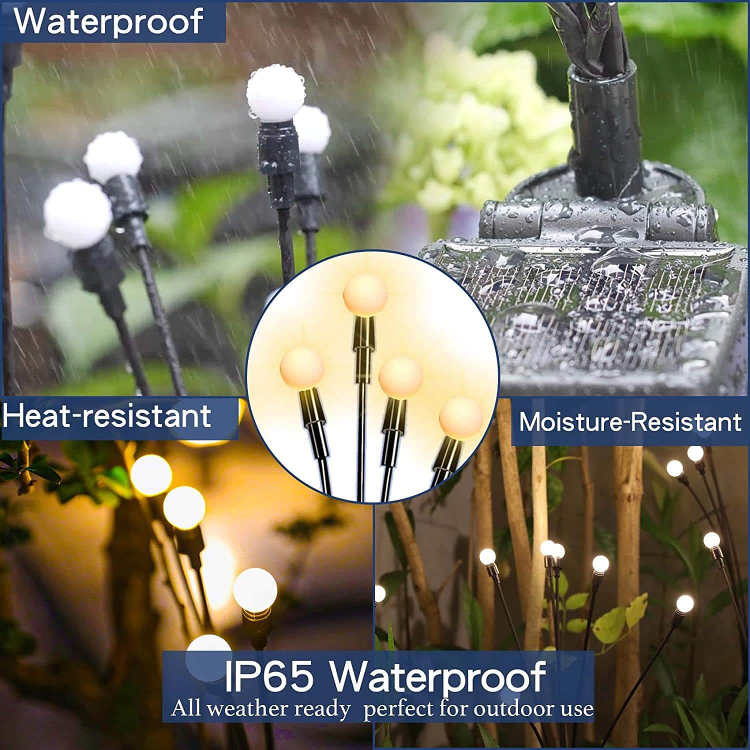 Solara Solar Garden Lights - Modern Outdoor Light Fixture, Automatic Sensor 6