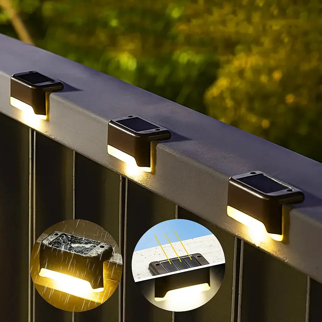 Solara Solar Garden Lights - Weatherproof Outdoor Lighting, Motion Sensor 0