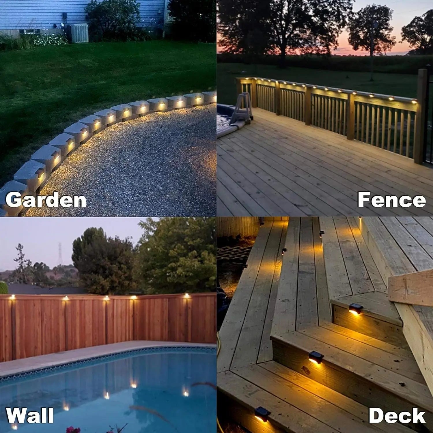 Solara Solar Garden Lights - Weatherproof Outdoor Lighting, Motion Sensor 5