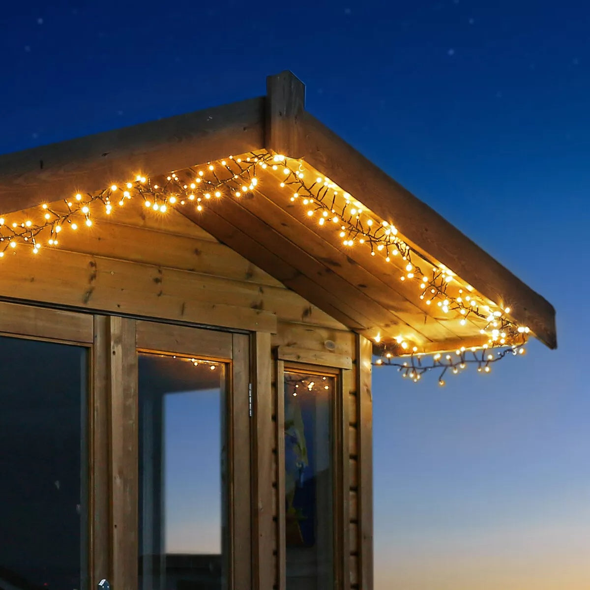 Solara Solar String Lights - Weatherproof, Automatic Sensor Outdoor Lighting 4