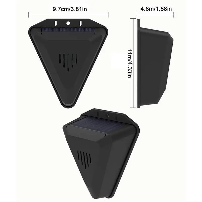 Solaris Bird Deterrent - Eco-Friendly Ultrasonic Repeller for Garden Protection 3