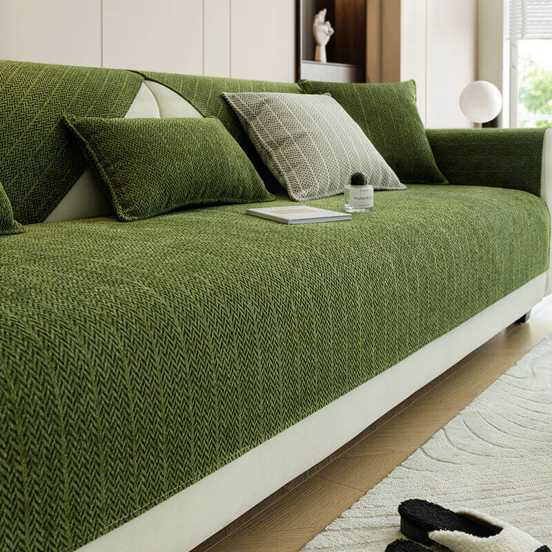 WeaveHaven – Chenille Sofa Cover
