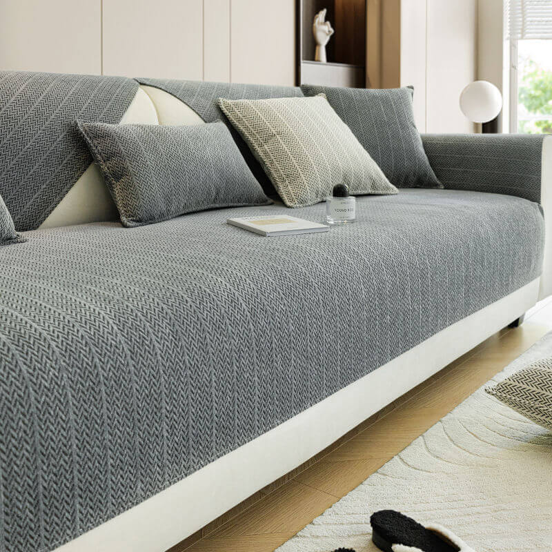 WeaveHaven – Chenille Sofa Cover