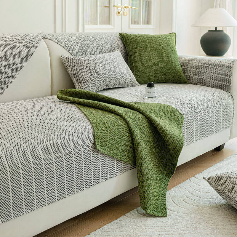 WeaveHaven – Chenille Sofa Cover