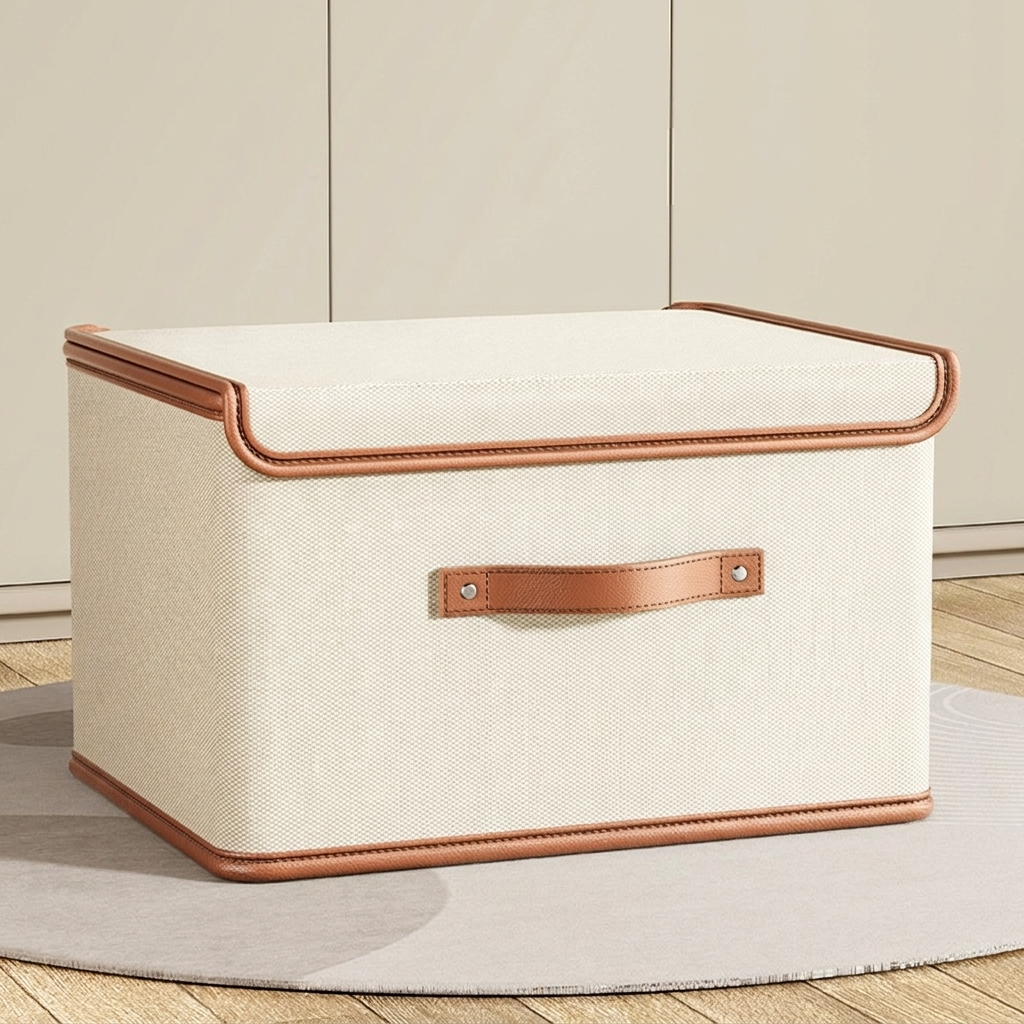 Stellar Storage Box - Oxford Cloth, Foldable with Lid and Handles 6