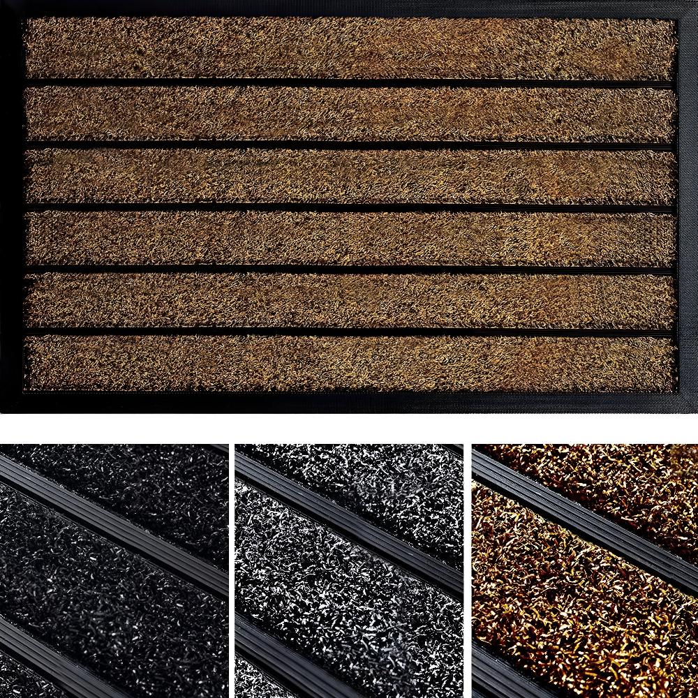 Strive Welcome Mat - Durable Rubber and Grass Fiber, Non-Slip 7