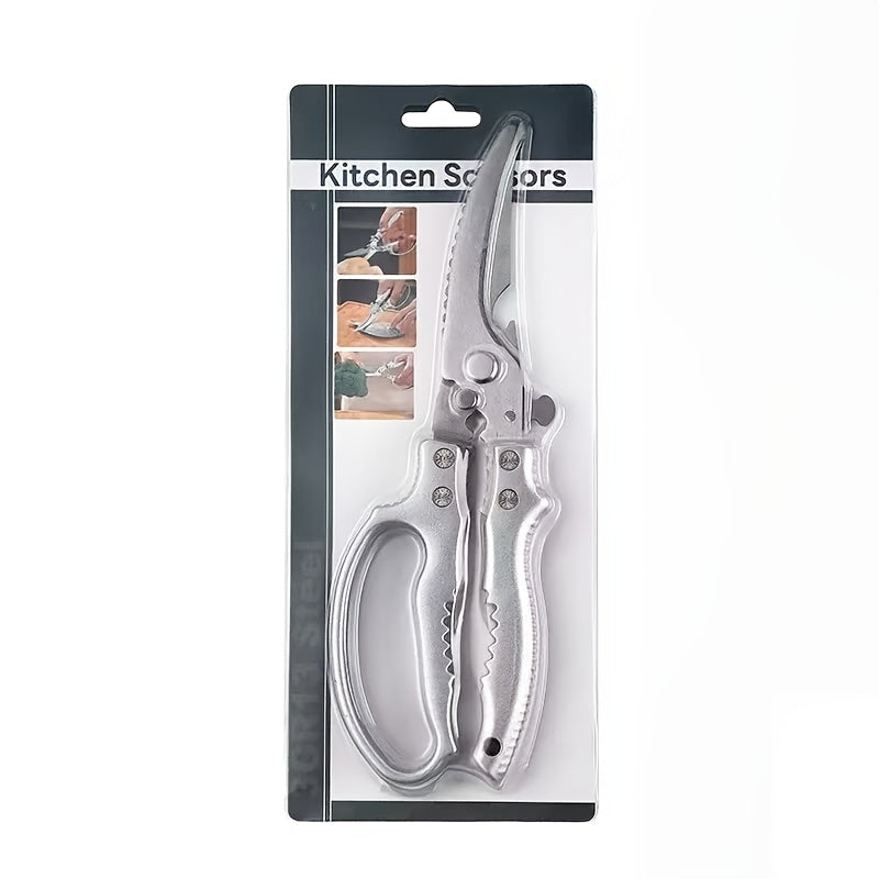 Stryke Kitchen Shears - Spring Loaded Stainless Steel, Perfect for Meat and Poultry 1