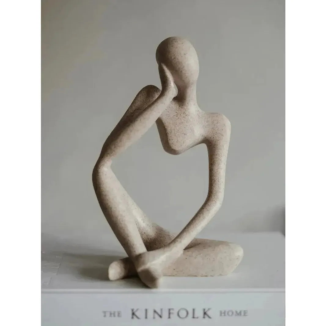 Thalor Abstract Sculpture - Handmade Resin, Miniature Art 1