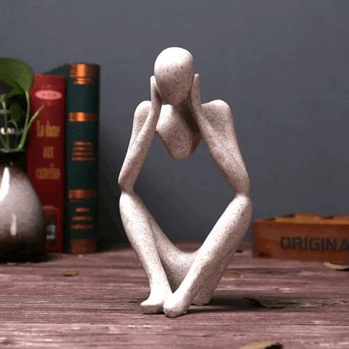 Thalor Abstract Sculpture - Handmade Resin, Miniature Art 2