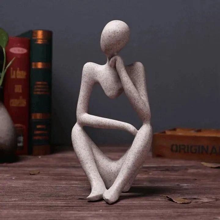 Thalor Abstract Sculpture - Handmade Resin, Miniature Art 8