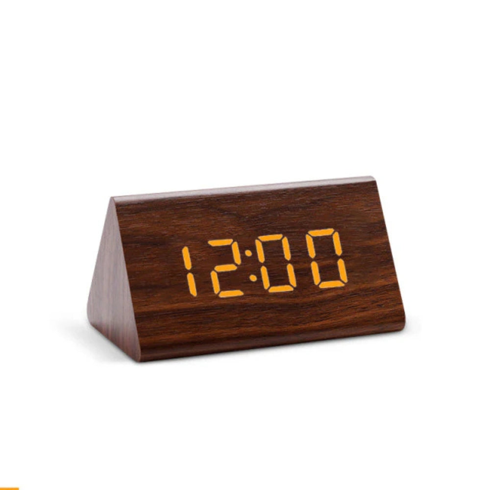 ZenWood – Wooden LED Alarm Clock