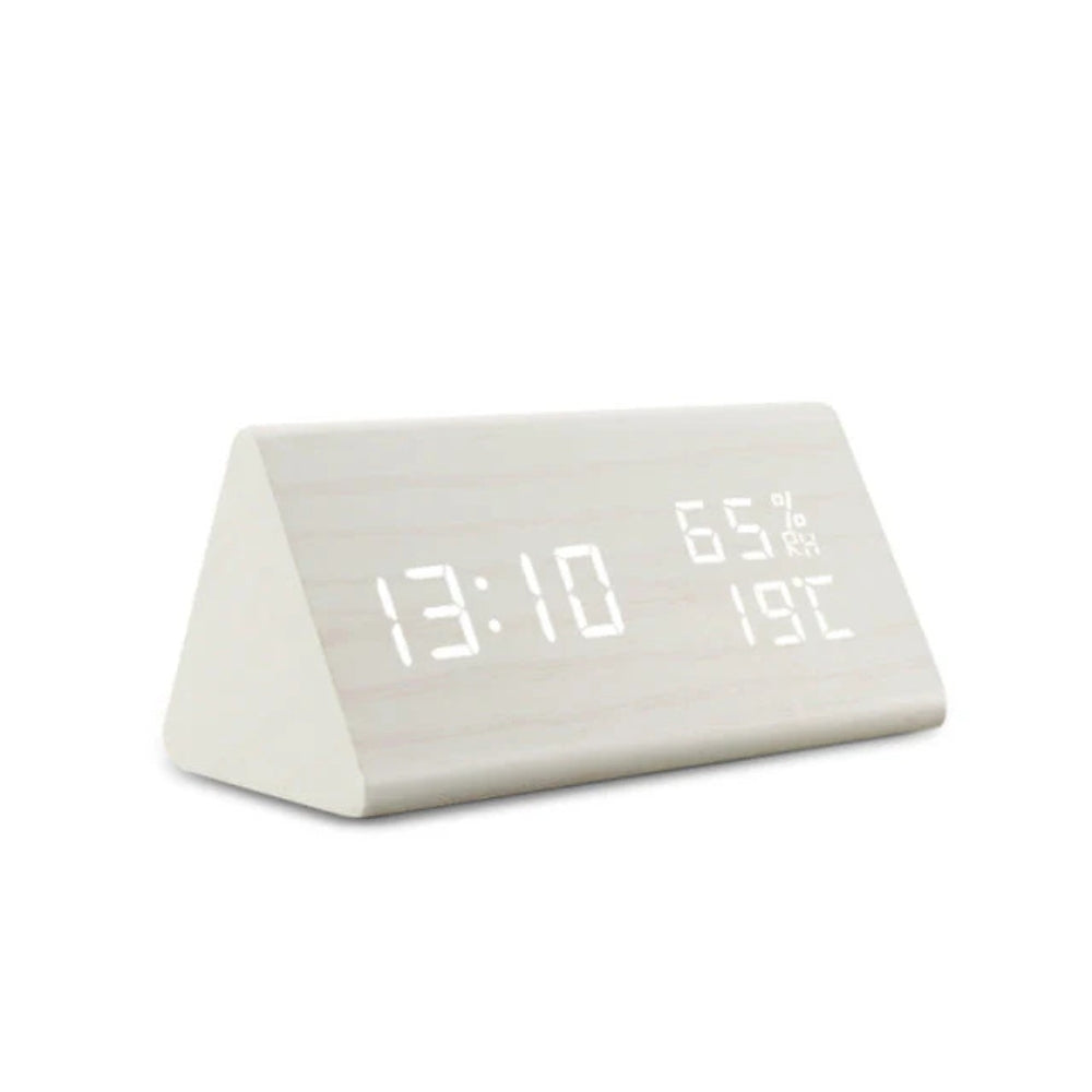 ZenWood – Wooden LED Alarm Clock