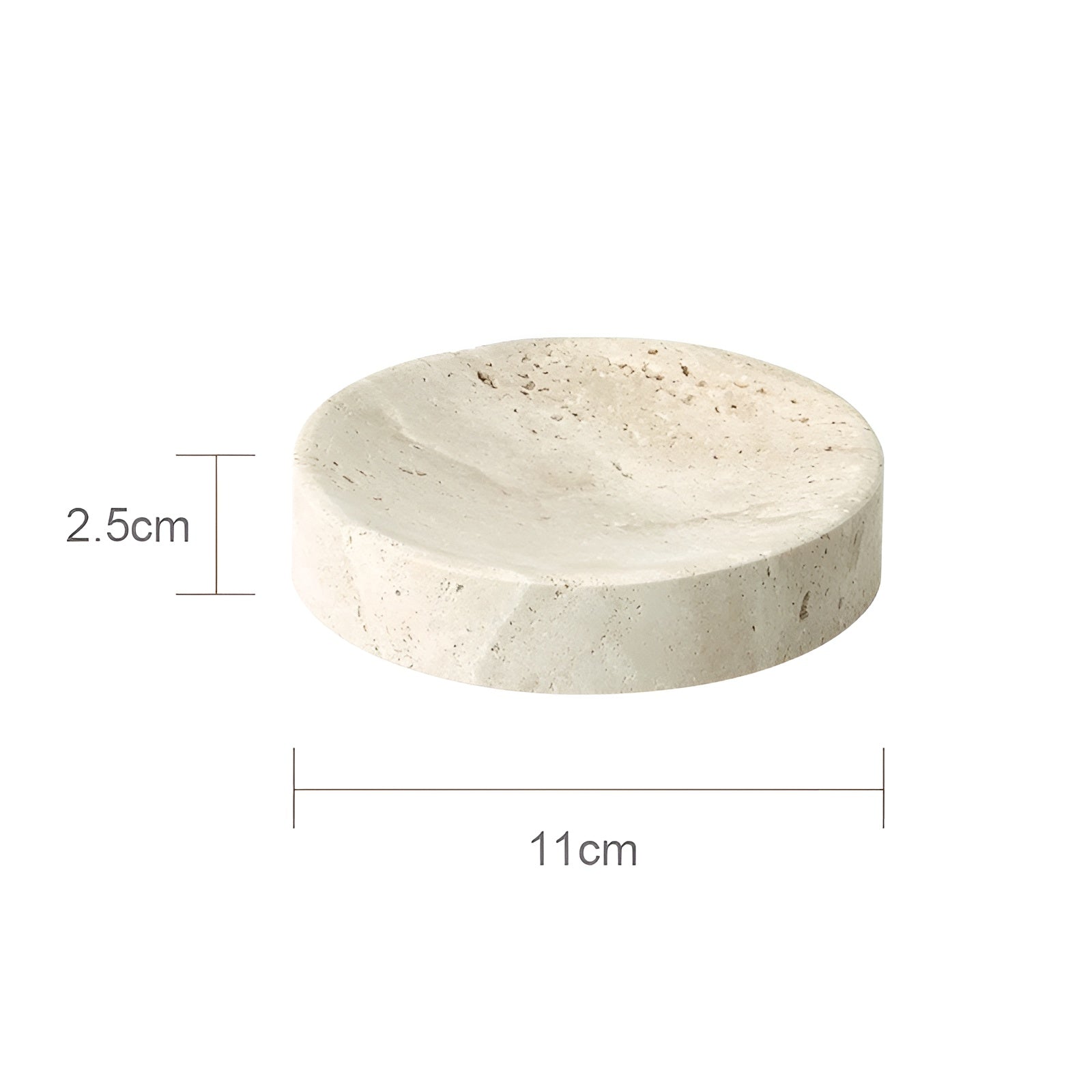Travis Bathroom Accessories Set - Natural Stone, Elegant Design 16