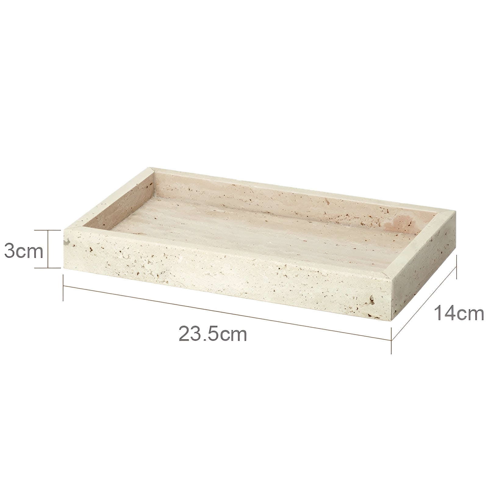 Travis Bathroom Accessories Set - Natural Stone, Elegant Design 20