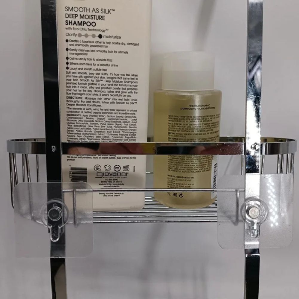 Trellis Shower Caddy - Durable Iron, No-Tool Installation 2