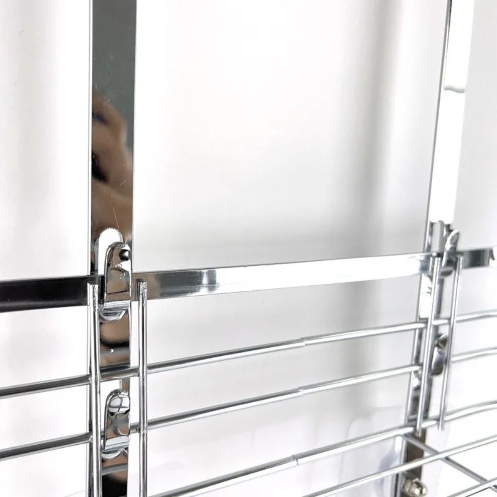 Trellis Shower Caddy - Durable Iron, No-Tool Installation 3