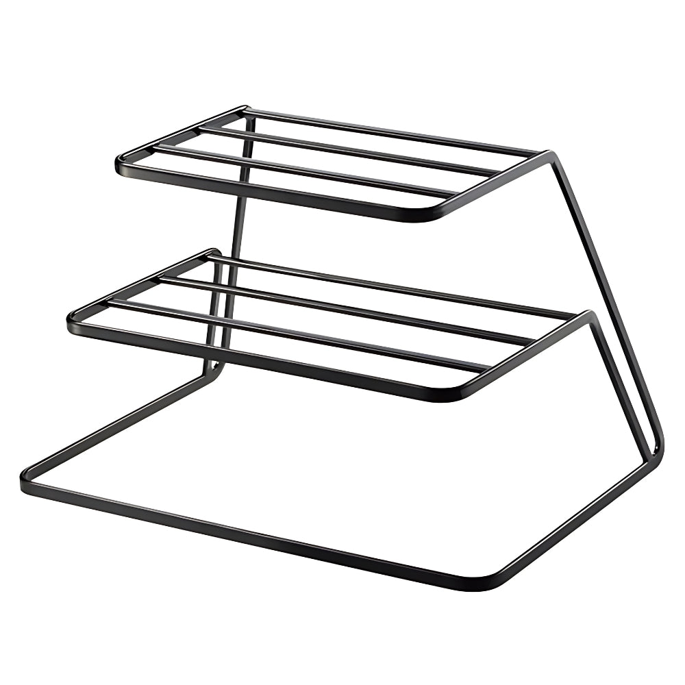 Tresco Dish Rack - Stainless Steel, 2-Tier Space Saver 0